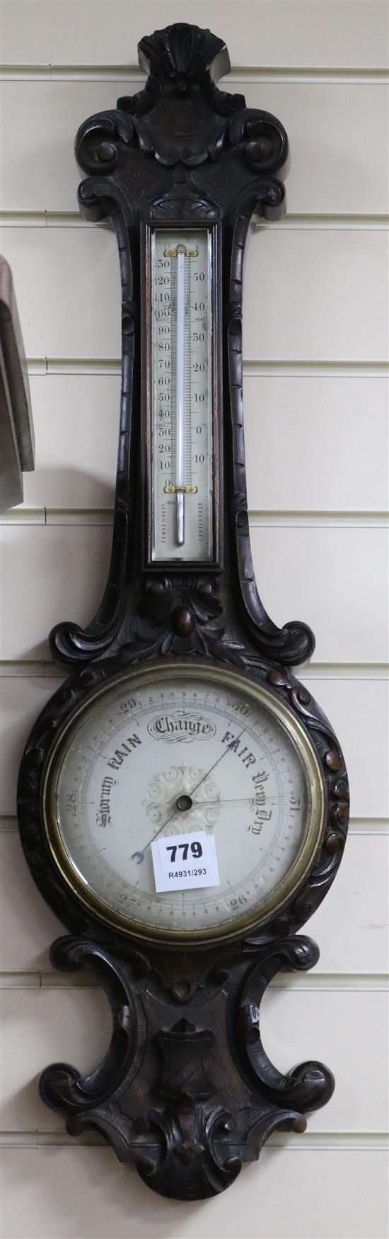 An aneroid barometer 75cm